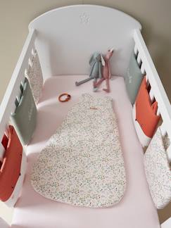 Linnengoed en decoratie-Stootrand bed/box FLEURETTES