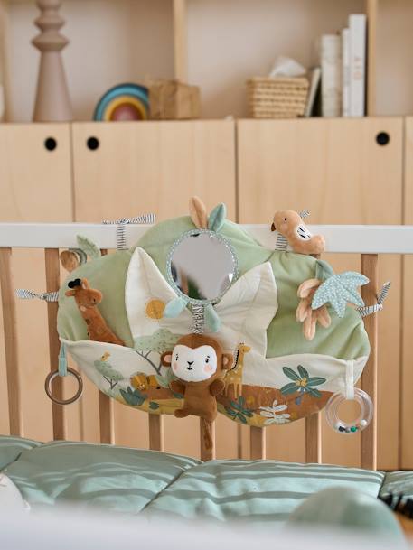 Panneau d'activités musical en tissu TANZANIE blanc - vertbaudet enfant 