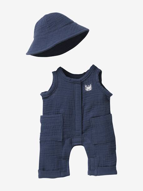 Vêtements poupée garçon bleu+multicolore - vertbaudet enfant 