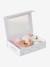 Coffret cadeau naissance personnalisable cappuccino+rose pâle - vertbaudet enfant 