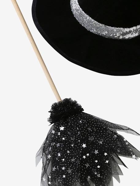 Set verkleedkostuums heks zwart - vertbaudet enfant 