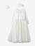 Déguisement de princesse avec cape, baguette et couronne blanc - vertbaudet enfant 