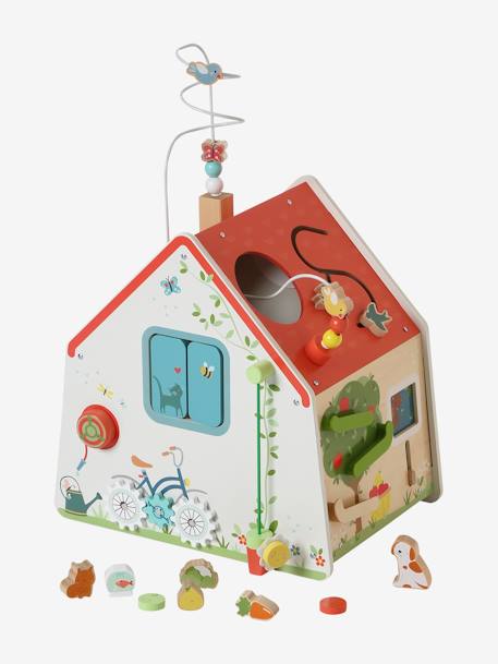 Grande maison d'activités en bois FSC® bois - vertbaudet enfant 