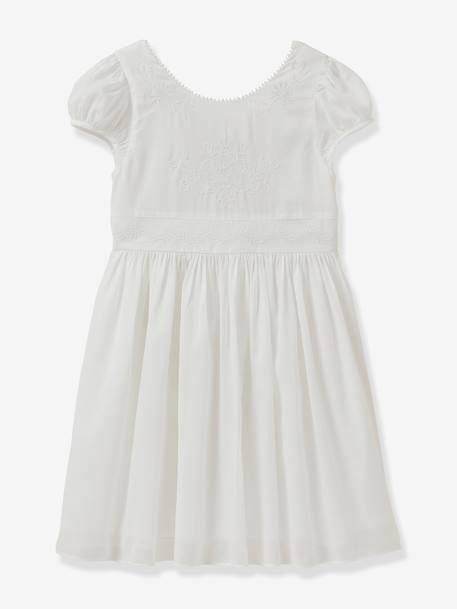 Robe Thelma fille - Collection fêtes et mariages blanc - vertbaudet enfant 