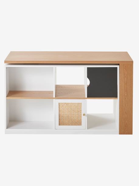 Bureau coulissable TOUPIE blanc - vertbaudet enfant 