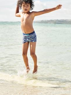 Boxer de bain imprimé tropical garçon  - vertbaudet enfant