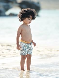 Bébé-Maillot de bain, accessoires de plage-Short de bain imprimé bébé garçon