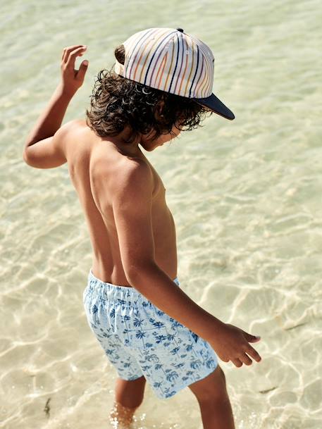 Maillot de bain imprimé garçon bleu ciel - vertbaudet enfant 
