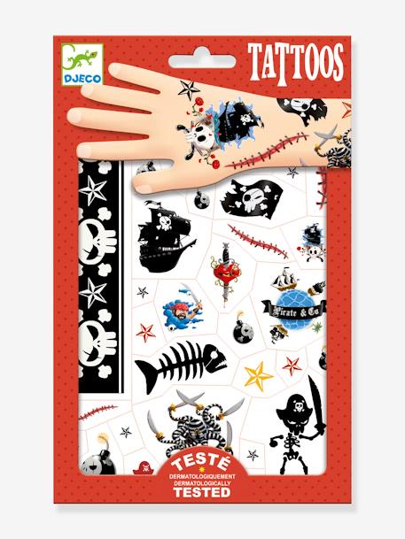 Tatouages Pirates rouge - vertbaudet enfant 