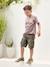 Short garçon battle facile à enfiler beige+kaki+marine - vertbaudet enfant 