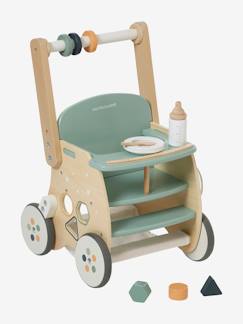 Chariot de marche poussette en bois FSC®  - vertbaudet enfant