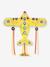 Cerf-volant maxi jaune+violet - vertbaudet enfant 
