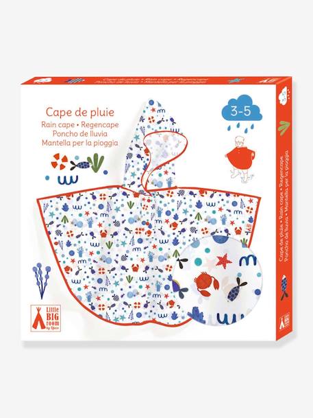 Cape de pluie 3/5 ans rouge - vertbaudet enfant 