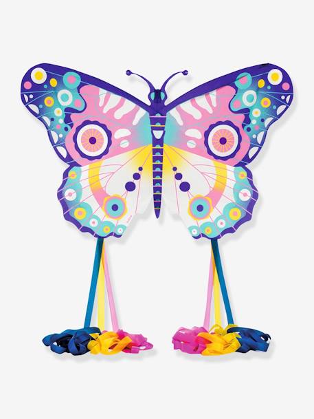 Cerf-volant maxi jaune+violet - vertbaudet enfant 