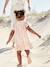 Robe fleurie bébé manches courtes écru - vertbaudet enfant 
