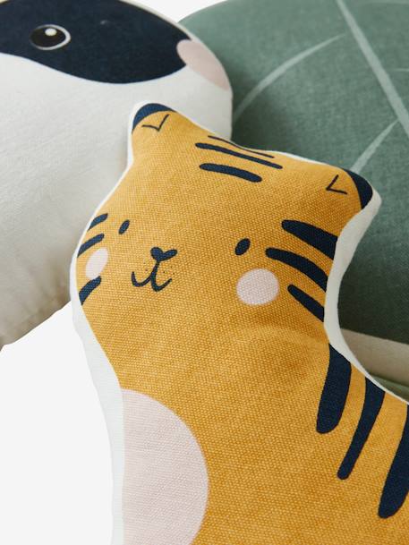 Lot de 3 coussins animaux HANOÏ écru - vertbaudet enfant 