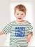 T-shirt bébé capsule famille marin rayé vert - vertbaudet enfant 