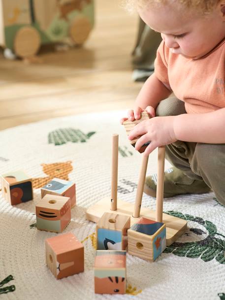 FSC¨-houten stapelpuzzel hout - vertbaudet enfant 