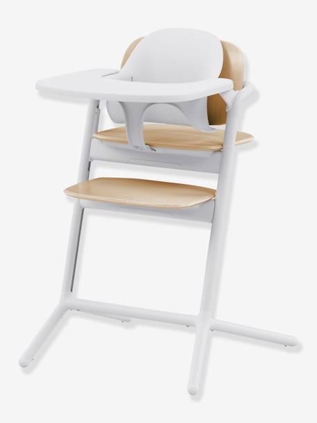 Chaise haute évolutive avec transat Cybex Lemo 2 - sand white, Puériculture