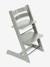 Chaise haute Tripp Trapp BLANCHE+BLANCHIE+brun+écru+gris+GRIS TEMPETE+mauve+NATUREL+NOIR+vert - vertbaudet enfant 