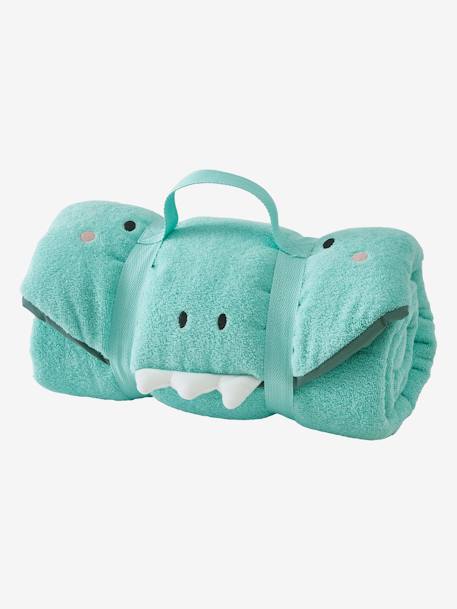 Matelas de plage Fish bleu ciel - vertbaudet enfant 