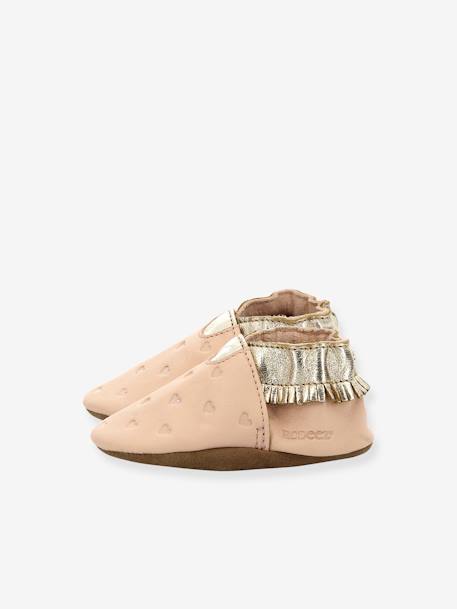 Chaussons cuir souple bébé Appaloosa Style 927830-10 © rose - vertbaudet enfant 