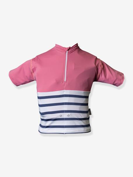 T-shirt anti-noyade enfant - 2/3 ans manches longues, 4/5 ans manches courtes jaune+rose+rouge - vertbaudet enfant 