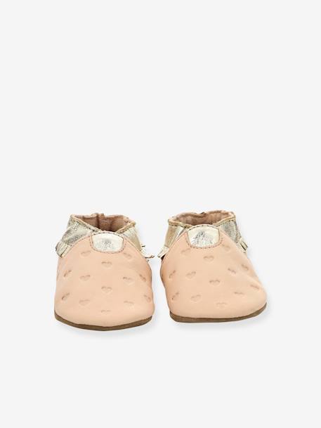 Chaussons cuir souple bébé Appaloosa Style 927830-10 © rose - vertbaudet enfant 