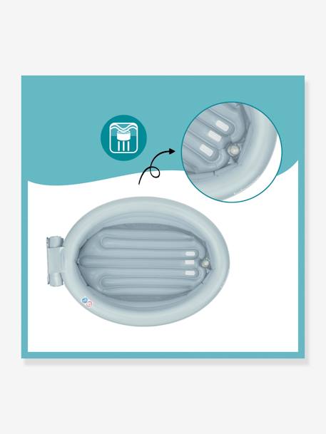 Baignoire gonflable évolutive Aquadots bleu - vertbaudet enfant 