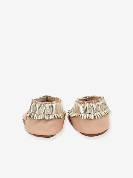 Chaussons cuir souple bébé Appaloosa Style 927830-10 © rose - vertbaudet enfant 