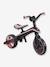 Tricycle Explorer Pliable 4 en 1 - gris+olive+rose+taupe - vertbaudet enfant 