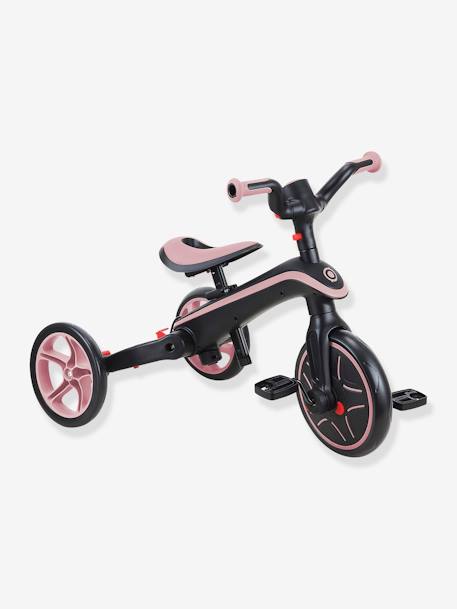 Tricycle Explorer Pliable 4 en 1 - gris+olive+rose+taupe - vertbaudet enfant 