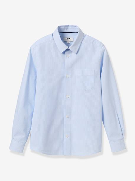 Chemise rayée garçon rayé blanc - vertbaudet enfant 