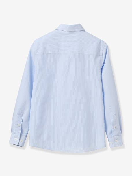 Chemise rayée garçon rayé blanc - vertbaudet enfant 