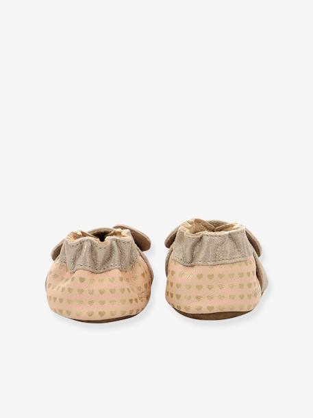 Chaussons cuir souple bébé Mouse Nose 946551-10 © rose - vertbaudet enfant 