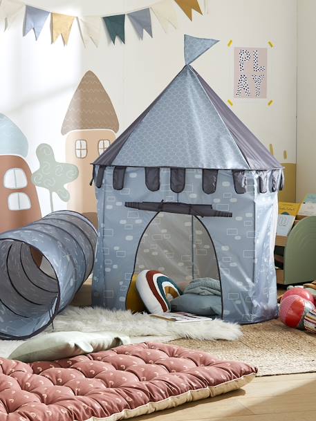 Tipi de jeu château bleu+rose - vertbaudet enfant 