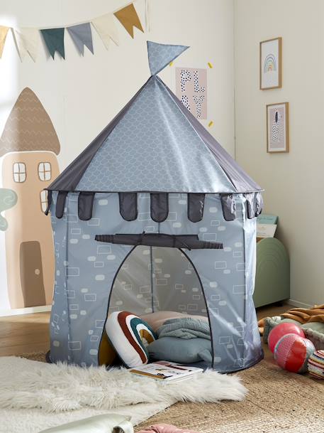 Tipi de jeu château bleu+rose - vertbaudet enfant 