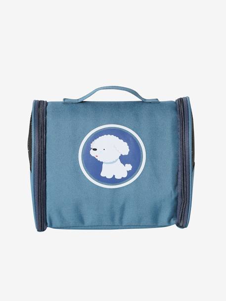Pluche huisdier + accessoires in FSC® hout blauw - vertbaudet enfant 