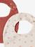 Lot 2 bavoirs naissance bleu imprimé+terracotta - vertbaudet enfant 