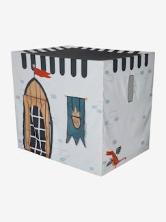 Tente château fort en tissu et bois  - vertbaudet enfant