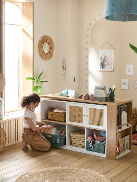 Bureau coulissable TOUPIE blanc - vertbaudet enfant 