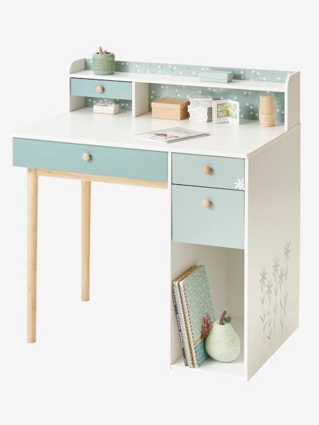 Bureau enfant MARGUERITE vert sauge - vertbaudet enfant 