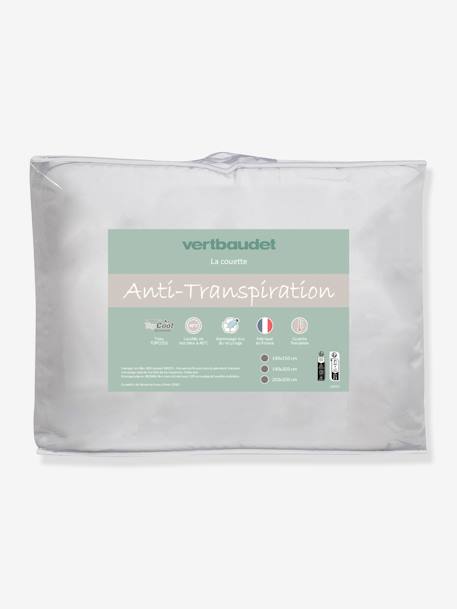 Couette tempérée microfibre thermorégulateur TOPCOOL® blanc - vertbaudet enfant 