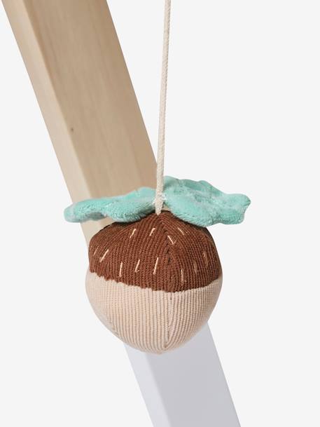 Portique d'éveil en bois FSC® beige+Tanzanie - vertbaudet enfant 