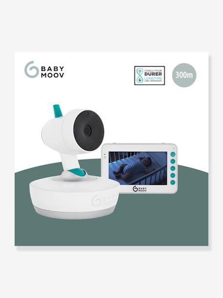 Ecoute-bébé vidéo 360° BABYMOOV Yoo-Moov BLANC - vertbaudet enfant 