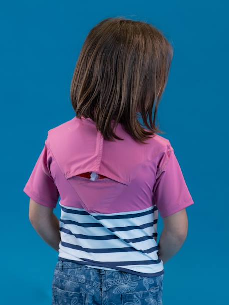 T-shirt anti-noyade enfant - 2/3 ans manches longues, 4/5 ans manches courtes jaune+rose+rouge - vertbaudet enfant 