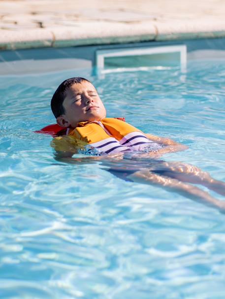 T-shirt anti-noyade enfant - 2/3 ans manches longues, 4/5 ans manches courtes jaune+rose+rouge - vertbaudet enfant 