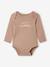 Lot de 5 bodies manches longues bébé emmanchure US cappuccino - vertbaudet enfant 