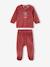 Lot de 2 pyjamas 'bolides' bébé en velours terracotta - vertbaudet enfant 