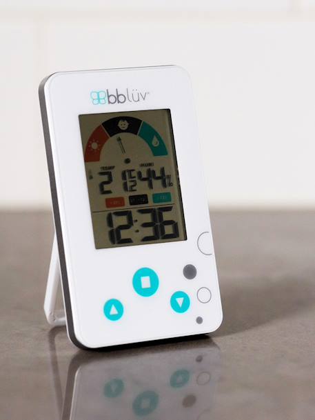 Thermomètre / hygromètre électronique IGRÖ blanc - vertbaudet enfant 